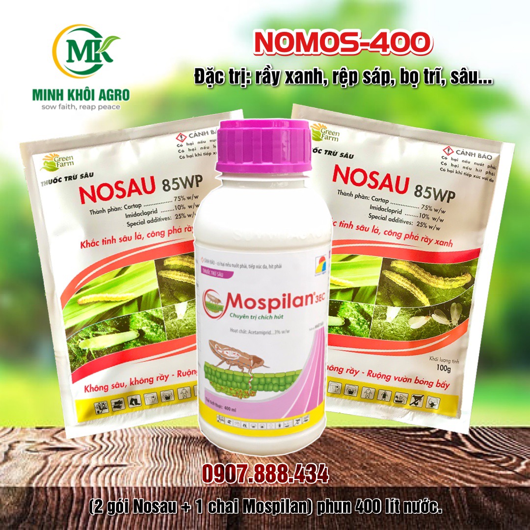 Bộ giải pháp NOMOS-400 - Đẳng cấp diệt rầy rệp